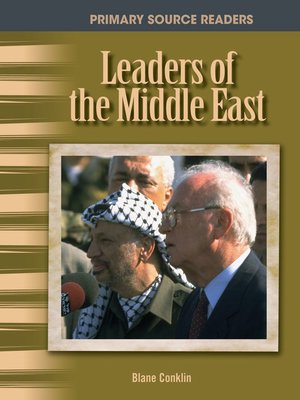 cover image of Leaders of the Middle East